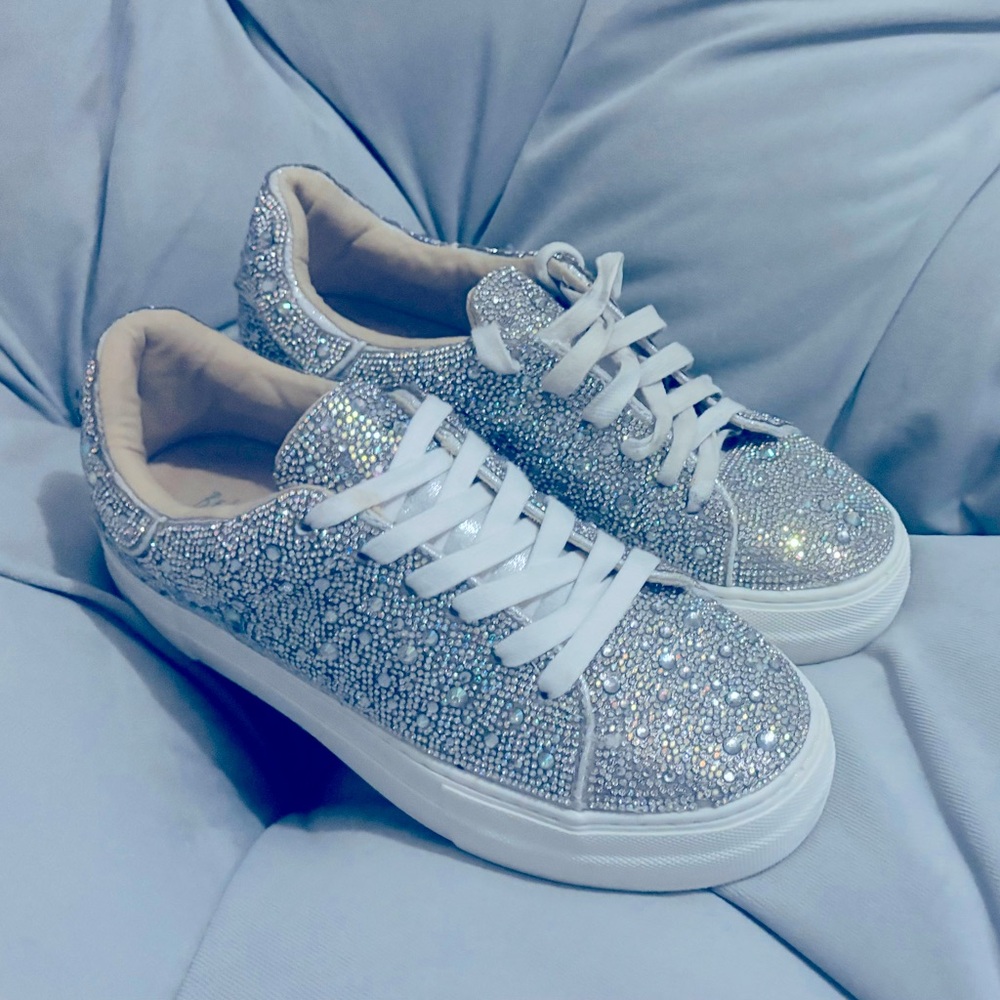Betsey Johnson Bling Bling Kicks